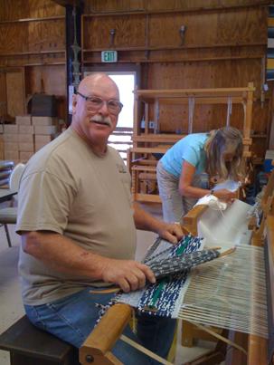 pic of man weaving